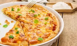 Placinta aperitiv cu ceapa si branza