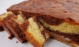 Prajitura cu ciocolata ombre (in degrade)