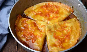 Clatite Suzette, cu sos de portocale