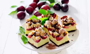 Cheesecake cu prune