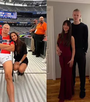 Iubire ca în filme! Erling Haaland și Isabel se cunosc din copilărie, au jucat fotbal împreună, iar acum au o familie superbă. Cum a început povestea lor
