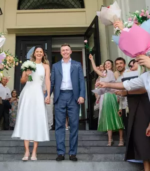 Irina Begu s-a căsătorit civil cu antrenorul ei! Detaliile unei ceremonii discrete și emoționante. Imagini de la nuntă