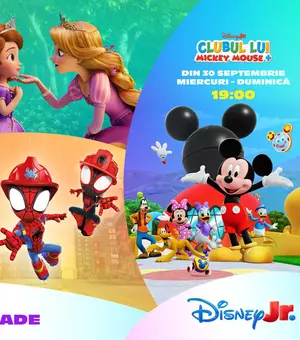 Ce desene animate noi apar la Disney Jr. în septembrie: Sofia Întâi, Păienjenelul Marvel și Mickey Mouse