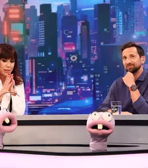 Denise Rifai, cu ochii în lacrimi în fața lui Denise Rifai. Întrebarea care l-a dat peste cap: „Dă-mi să scriu, nu pot să pronunț!”