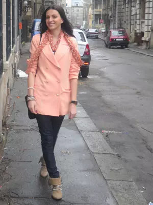 Sacou roz