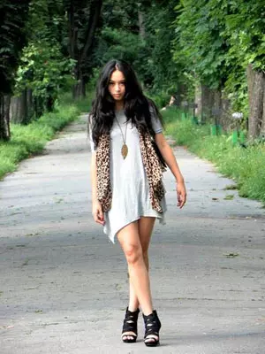 Vesta animal print
