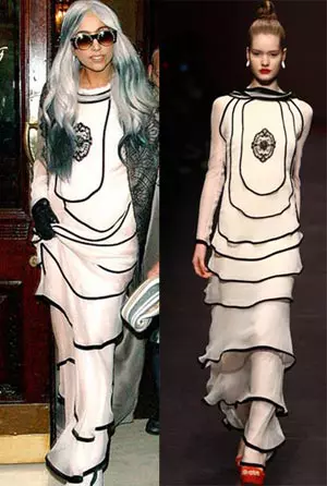 Lady Gaga intr-o creatie Ingrid Vlasov