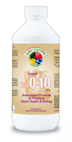 Supliment alimentar Life Impulse cu coenzima Q10