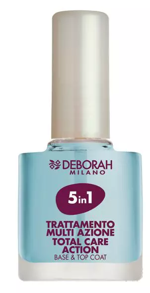 Bază și top coat tratament, Deborah,  5in1 Total Care Action, 26 lei