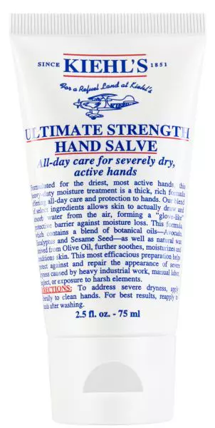 Cremă de mâini pentru piele extrem de uscată, Kiehl’s, Ultimate Strength Hand Salve, 74 lei