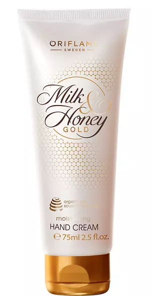 Cremă de mâini hidratantă, Oriflame, Milk&Honey Gold, 19,90 lei