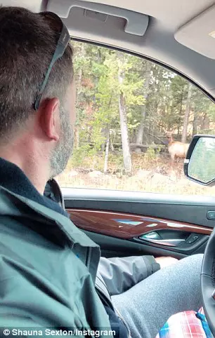 Ben, alături de Shauna în Montana.