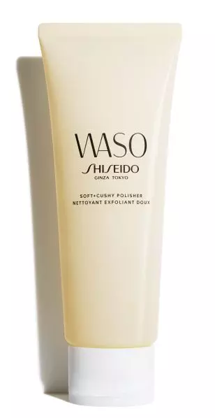 Exfoliant delicat pentru ten, Shiseido, Waso Soft+Cushy Polisher, 155 lei