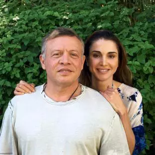 Regina Rania a Iordaniei, alături de soțul ei, Regele Abdullah al II-lea