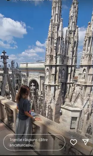 Anca Țurcașiu și-a sărbătorit ziua de naștere la Milano (3)