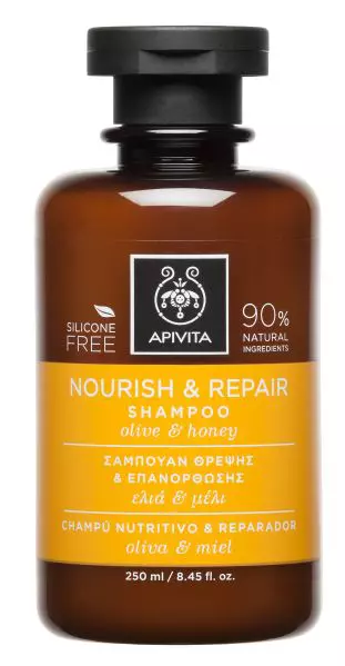 Șampon reparator pentru păr degradat, Apivita, 52.99 lei