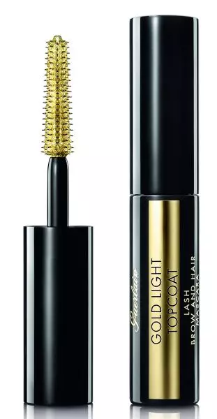 Top coat auriu pentru gene, sprâncene, păr, Guerlain, Top Coat Gold Light, 124 lei