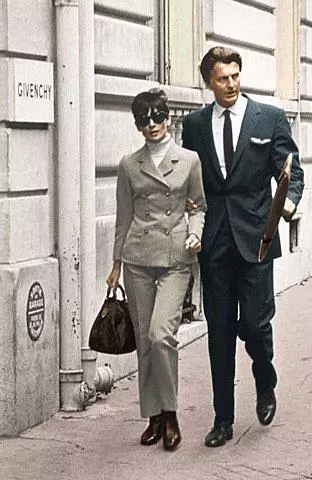 Audrey Hepburn si Hubert de Givenchy