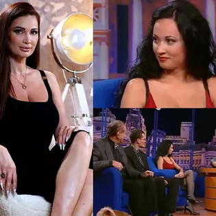 Imagini cu Nicoleta Luciu în emisiunea lui Mircea Badea și Oreste. Avea 20 de ani și era asistentă medicală la Terapie Intensivă: „Îmi doresc să devin moașă!”