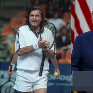 Ilie Năstase a povestit că Donald Trump i-a plătit o amendă: "Era enormă". Președintele Americii a petrecut până dimineață la a doua nuntă a tenismenului