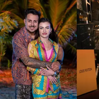 Cum arată casa din Roma în care locuiesc Prințul Marco și Bianca Ghiurcă. Opulență la cote maxime: ceas Rolex în perete, tapet Gucci și mult auriu