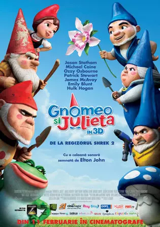 Gnomeo si Julieta 3D