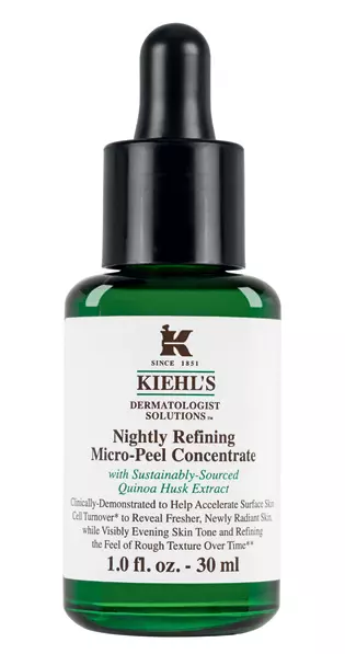 Ser peeling delicat, Nightly Refining Micro-Peel Concentrate, Kiehl’s, 215 lei