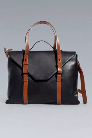 Geanta din piele ecologica, ZARA, 169 lei