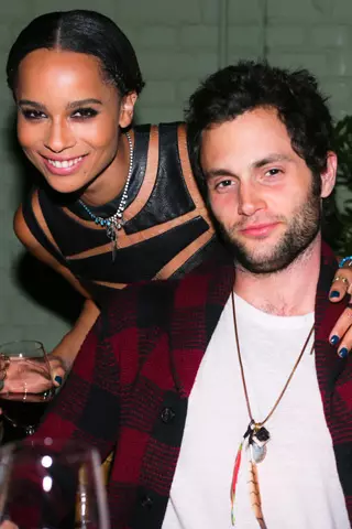 Zoe Kravitz si Penn Badgley sunt din nou impreuna