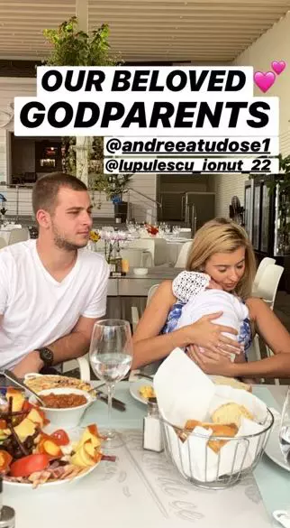 Nașii micuței Sofia Maria Rossa