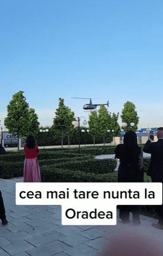 nunta elicopter