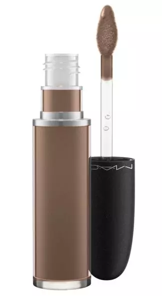 Ruj lichid mat, Retro Matte, MAC, nuanța Espresso, 107 lei