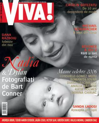 Nadia si Dylan pe coperta VIVA! in 2006