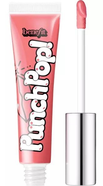 Ruj lichid, Punch Pop, Benefit, 90 lei, disponibil Sephora