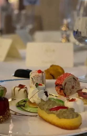 Meniul de la nunta Andreei Bălan