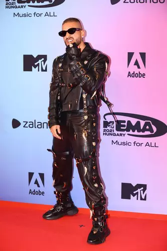 Maluma - 2021 MTV Europe Music Awards, Arrivals, Budapest, Hungary
