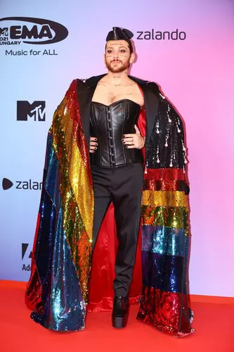 Riccardo Simonetti  - 2021 MTV Europe Music Awards, Arrivals, Budapest, Hungary