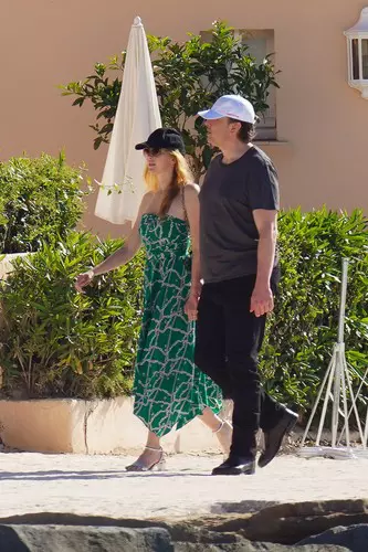 PREMIUM EXCLUSIVE: *NO WEB UNTIL 130PM EDT 31ST MAY* Worlds richest man Elon Musk is seen for the first time with his new love interest, Australian actress Natasha Bassett in Cannes