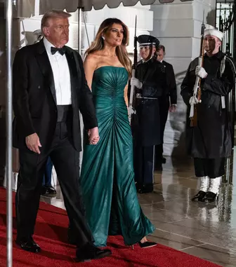 Melania Trump, o nouă lecție de stil la Casa Albă. Prima Doamnă a furat toate privirile la vizita prințul moștenitor Mohammed bin Salman