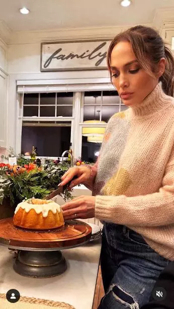 Jennifer Affleck (Lopez) et Ben Affleck sur les réseaux sociaux à l'heure de Thanksgiving