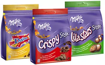 Kraft Foods lanseaza Milka Snax