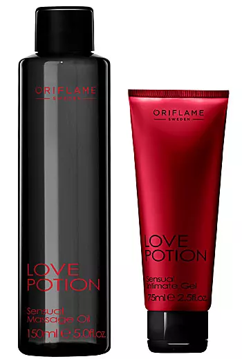 Love Potion Sensual - ulei de masaj si gel intim, de la Oriflame