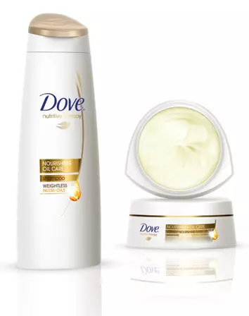Noua gama Dove Nourishing Oil Care