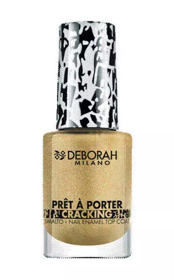 Deborah, Cracking Nail Polish, un lac de unghii care se usuca rapid si ofera un aspect inedit, 10 lei.