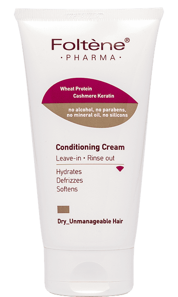 Balsam cremă fără clătire Foltène Pharma, 59,24 lei (disponibil în farmaciile Help Net, www.farmaciaonline.ro)