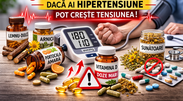 5 suplimente periculoase dacă ai hipertensiune. Pot crește tensiunea și riscul de infarct