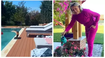 Cum arată vila de lux în care locuiește Mirela Vaida la Snagov. Casa este amplasată lângă pădure și are piscină în curte