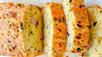 Chec aperitiv cu șuncă, măsline și brânză