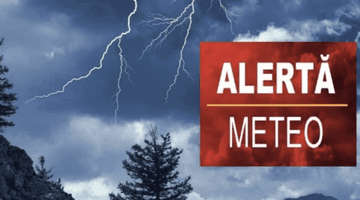 S-a dat alertă meteo! Vin furtunile, ploile torențiale și grindina