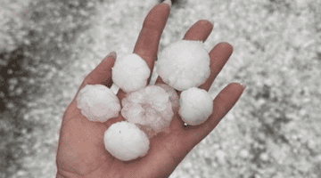 Furtuna a făcut prăpăd! Grindina cât nuca a devastat gospodării întregi